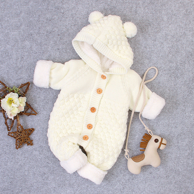 Baby Winter Bear Romper