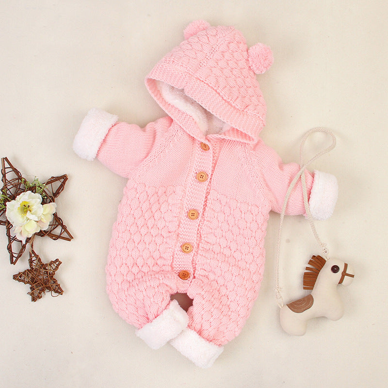 Baby Winter Bear Romper