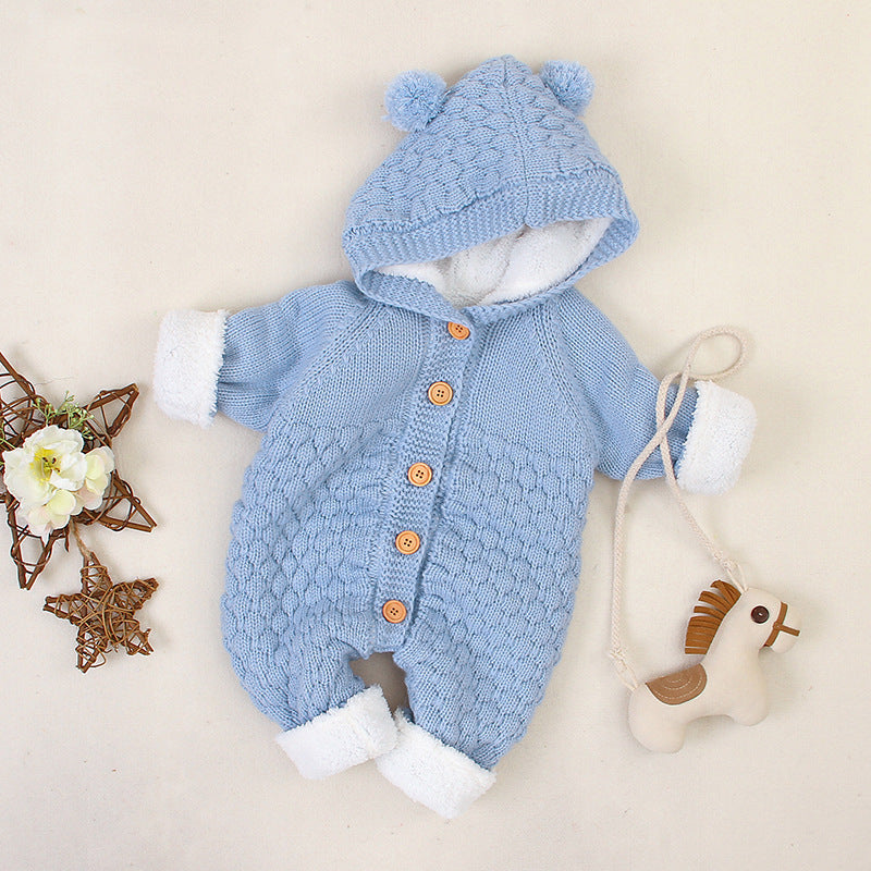 Baby Winter Bear Romper